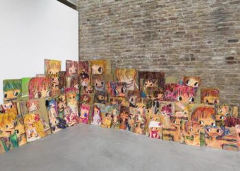 Pintar con los dedos y sentirse paraíso en la nueva exposición de Ayako Rokkaku en el Thyssen