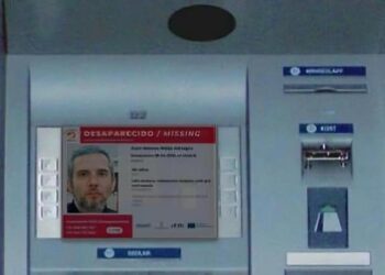 Activan la red nacional de cajeros automáticos para difundir la alerta de un hombre desaparecido en Madrid