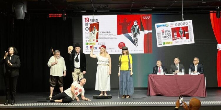 Madrid se convierte en el escenario de la Bienal de Teatro ONCE, protagonizada por personas con discapacidad visual
