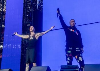 Natos y Waor celebran sus 15 años de carrera ante un Metropolitano incendiado