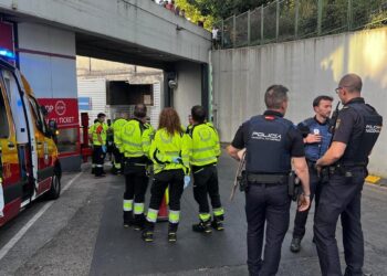 Detenido el hombre que empujó al vacío a una mujer desde una altura de 7 metros en la estación de bus de Méndez Álvaro