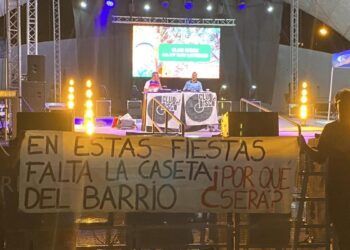 Silencio y casetas vacías: la exclusión vecinal vuelve a marcar las Fiestas de Hortaleza