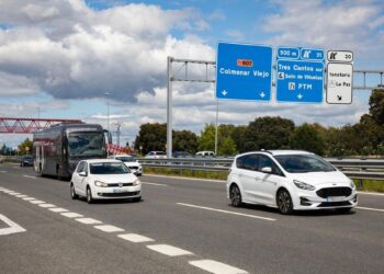 Transportes concluirá a comienzos de 2026 el primer tramo del tercer carril de la M-607