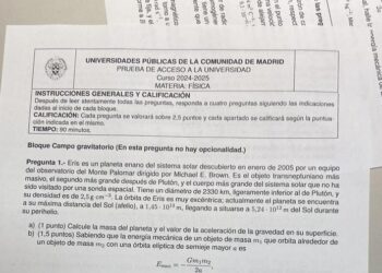 La polémica sacude (de nuevo) el examen de Física de la PAU en Madrid: ¿eres capaz de resolver los ejercicios?
