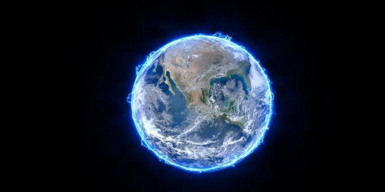 El campo magnético y el oxígeno de la Tierra forman una alianza indestructible