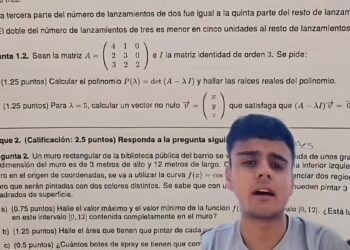 La visión de dos estudiantes andaluces sobre el controvertido examen de Matemáticas de la PAU en Madrid: ‘Tampoco veo donde está la polémica’