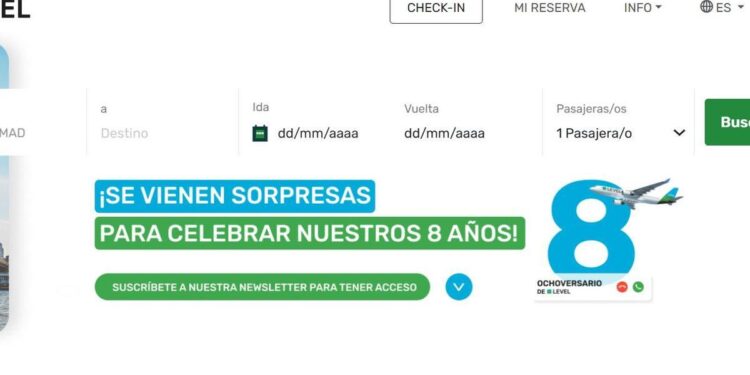 Esta es la aerolínea que vende vuelos por 8 euros a América por su octavo aniversario