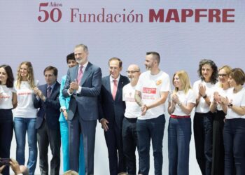 El Rey preside el 50 aniversario de Fundación Mapfre y destaca su contribución a la educación, la investigación y la cultura