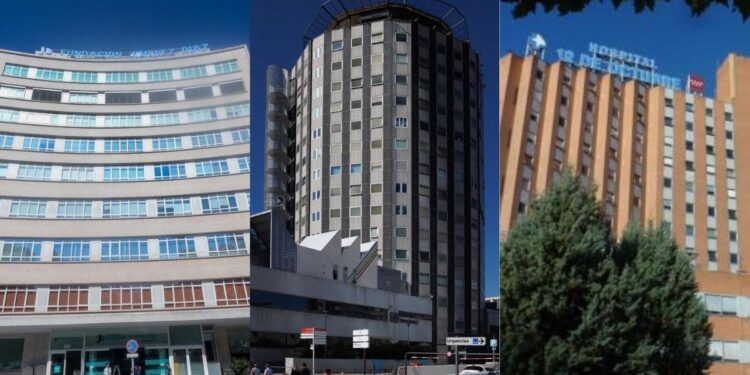 Seis hospitales públicos de Madrid figuran entre los 10 mejores de España, según la lista Forbes