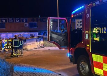 Fallece una joven en un accidente de tráfico tras el vuelco de un turismo en Collado Villalba