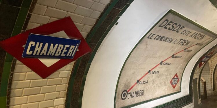 Metro de Madrid rehabilitará durante este verano la ‘estación fantasma’ de Chamberí