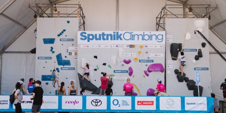 Olímpicos y autoridades inauguran la gran fiesta de la escalada en Madrid