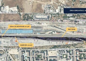 Adif construirá en Las Tablas dos ‘aparcamientos’ de trenes de alta velocidad para mejorar la capacidad de Chamartín