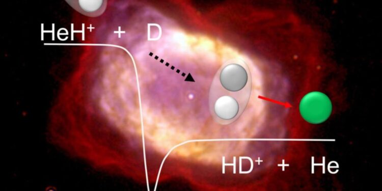 Desvelan los detalles de las primeras reacciones químicas que tuvieron lugar en el Universo