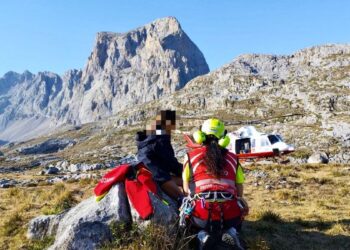 Rescatada una menor madrileña indispuesta mientras hacía la ruta a Cabaña Verónica