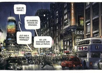 ‘Contrapaso’ de Teresa Valero, los contrastes radicales de Madrid como capital del Régimen