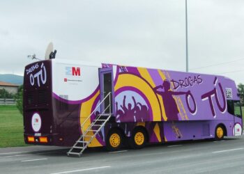 El autobús ‘Drogas o tú’ estará en las fiestas patronales de Pinto para prevenir adicciones entre los jóvenes