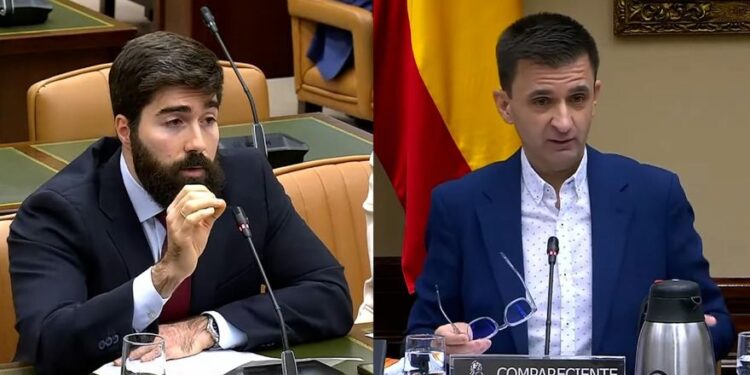 La respuesta del presidente de RTVE a Vox y su amenaza de ‘entrar con motosierra o lanzallamas’ provoca risas en el Congreso