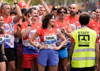 Los atletas Fernando Carro y Lucía Rodríguez conquistan la 15ª edición de ‘Madrid corre por Madrid’
