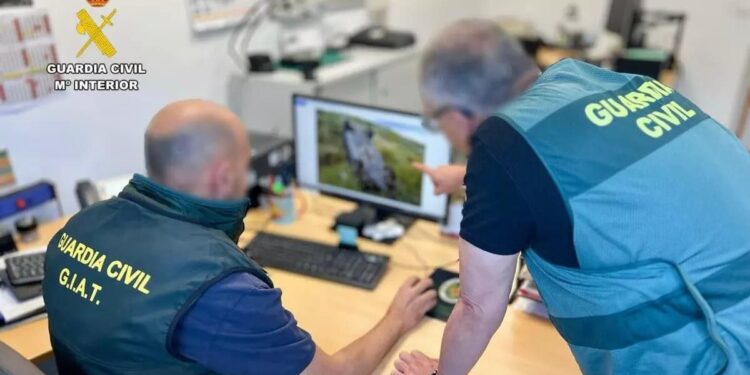 Tiran un coche por un barranco en Cáceres para simular un accidente y estafar 36.000 euros a la compañía de seguros