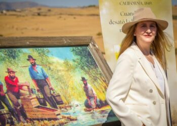 Luz Gabás viaja al Far West con una historia de amor, aventuras y colonos españoles