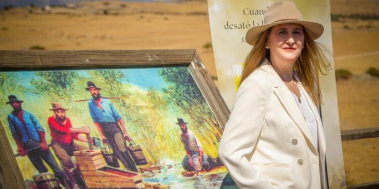 Luz Gabás viaja al Far West con una historia de amor, aventuras y colonos españoles