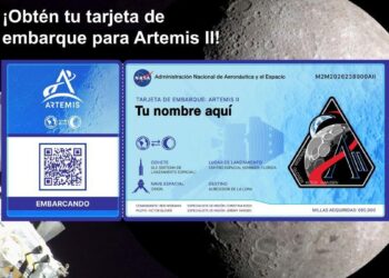 Consigue tu tarjeta de embarque para viajar alrededor de la Luna