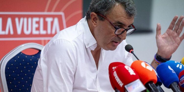 El director de La Vuelta: ‘Se podía haber convivido con las manifestaciones, esto no se debería repetir’
