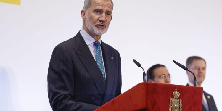 Felipe VI denuncia la ‘crisis humanitaria insoportable’ que sufre Gaza en sus primeras palabras en Egipto