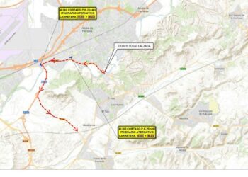 Cierre temporal de la M-300 en Alcalá de Henares por obras en el puente Zulema