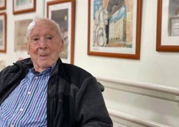 ‘El Caserón’  de San Sebastián de los Reyes acoge la exposición del pintor de 101 años Carlos Perón hasta el 2 de noviembre