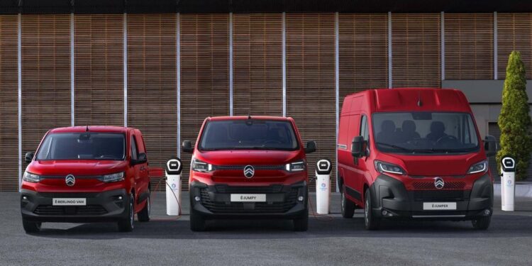 Citroën ofrece una extensa oferta de modelos comerciales que incluye eficientes versiones 100% eléctricas