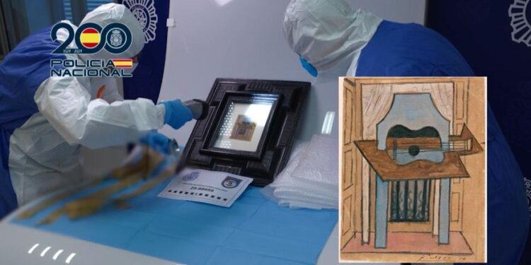 El Picasso perdido es hallado en Madrid: la Policía sospecha que nunca salió de la ciudad