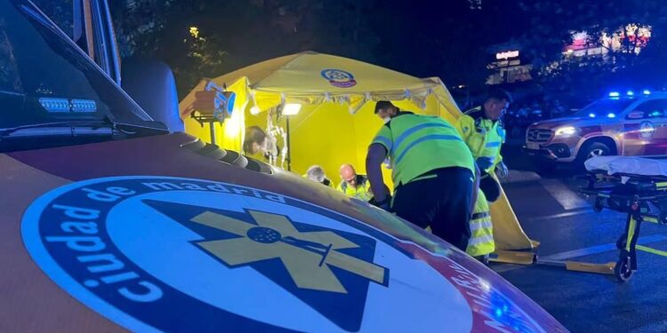 En estado grave un hombre de 39 años al presentar herida por arma de fuego en una urbanización de San Blas