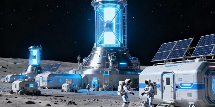 La NASA anuncia un plan para construir una aldea lunar en 2035