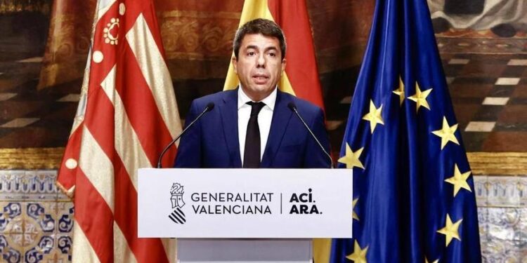 Así ha sido la comparecencia de Carlos Mazón para anunciar su decisión