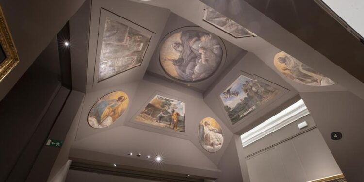 La capilla de Roma que El Prado ha reconstruido tras desaparecer en 1833: atesora siete frescos con la vida de san Diego de Alcalá