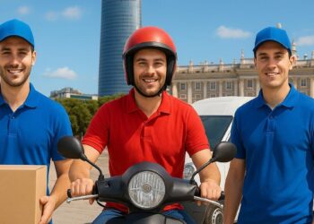 Empleos sobre ruedas: Madrid abre decenas de vacantes para repartidores con y sin experiencia