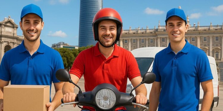 Empleos sobre ruedas: Madrid abre decenas de vacantes para repartidores con y sin experiencia