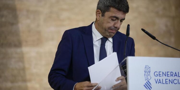 Mazón: ‘Cometí errores y viviré con ellos toda mi vida, pero ninguno por cálculo político’