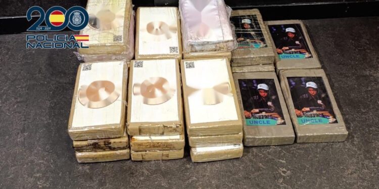 Pillan a un pasajero con 30 kilos de cocaína en la maleta en la Estación Sur de Madrid