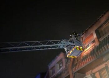Muere un hombre en el incendio de su casa en Madrid