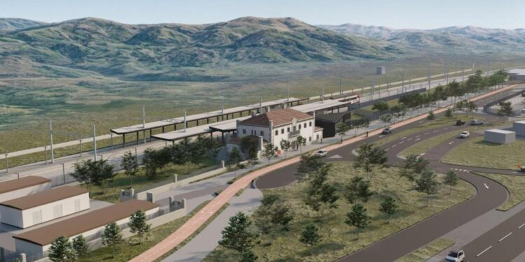 Así será la nueva estación Soto Sur con la que el Cercanías llegará hasta Soto del Real