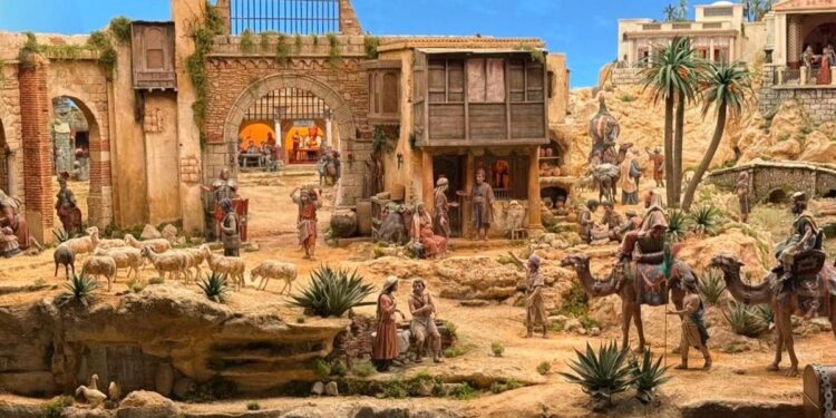 Un Belén ‘de película’ en Hoyo de Manzanares: voces de doblaje de cine recrean la Judea y Galilea de la época de Jesús