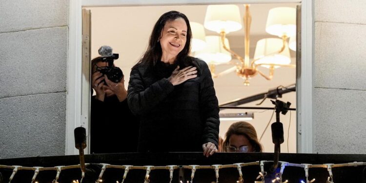 El distrito madrileño de Chamartín renombra sus premios sobre la libertad como ‘Premio María Corina Machado’