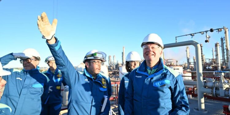 La construcción de la planta de biocombustibles 2G de Moeve en Huelva supera el 50 %